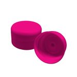 Tampa de Plástico 28/410 para Tubete Com Furo da Argola Sopradora de 8cm/13cm Colorido