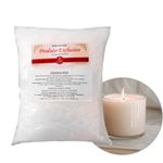 Parafina Plus Lentilha Lentilhada Escamas para Velas Artesanais 500g 1Kg 2Kg