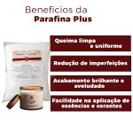 Parafina Plus Lentilha Lentilhada Escamas para Velas Artesanais 500g 1Kg 2Kg