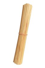 50 Vareta de Madeira 25 cm x 4 mm