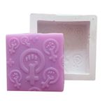 Forma de Silicone Dia da Mulher Força