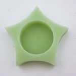 Forma de Silicone Estrela Feliz Natal Encaixe