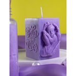 Forma de Silicone Feliz dia das Mães Vela Mão com Bebe