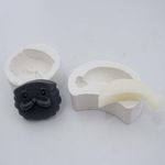 Forma de Silicone Papai Noel encaixe13