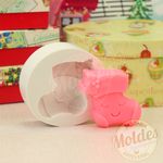 Molde Silicone Bota Natal dos Sonhos