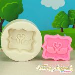 Molde Silicone Casal de Cisnes