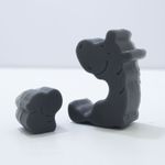 Molde Silicone Hipopotamo Mãe Encaixe Maternidade Animal