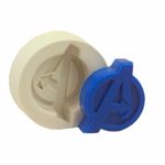 Molde Silicone Letra A Estilizada