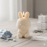 Forma de Silicone Coelhinho Fofo Sentado Lembrancinha Coelho