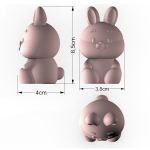 Forma de Silicone Coelhinho Fofo Sentado Lembrancinha Coelho