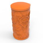 Forma de Silicone Vela 7 Dias Halloween- Bruxa na Vassoura