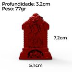 Molde de Silicone Chamine de Natal Lareira com Meias Relevo