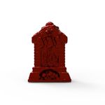 Molde de Silicone Chamine de Natal Lareira com Meias Relevo