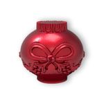 Molde de Silicone Enfeite Bola de Natal Luxo com Laços Realistas