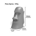 Molde de Silicone Estatua Moai Ilha de Pascoa Mística Ancestral