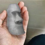 Molde de Silicone Estatua Moai Ilha de Pascoa Mística Ancestral