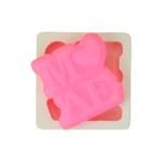 Molde de Silicone Mensagem 