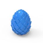 Molde de Silicone Ovo de Dragão Escamas Místicas Geek