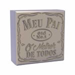 Molde de Silicone Feliz dia dos Pais Placa Pai 