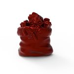 Molde de Silicone Saco Presentes de Natal Natalino Realista Luxo