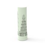 Molde de Silicone Vela Cilindrica de Natal Natalina Alta Elegância Modelo 3