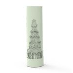 Molde de Silicone Vela Cilindrica de Natal Natalina Alta Elegância Modelo 3