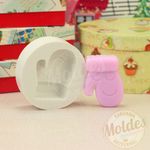 Molde Silicone Luva Natal Natalina Aconchego dos Sonhos