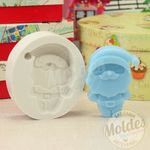Molde Silicone Papai Noel Natal dos Sonhos