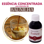 Essência Concentrada Baunilha - 100Gr