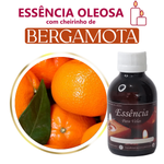 Essência Concentrada Bergamota - Oleosa (Base Dietilfitalato) Para Velas - 100Gr