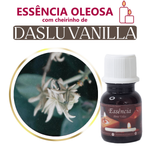Essência Concentrada Daslu Vanilla - Oleosa (Base Dietilfitalato) Para Velas - 10Gr