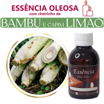 Essência Oleosa Para Velas Bambu e Capim Limão 100 g