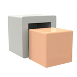 Molde De Silicone Cubo Quadrado