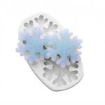 Molde de Silicone Floco de Neve 2Cav.