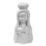Escultura De Gesso Nossa Senhora 15cm Para Decoração E Lembranças