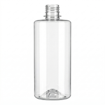 Frasco PET Cristal Cilíndrico Reto 500ml Rosca 28/410
