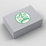 Etiqueta Adesiva para Produto Artesanal - Natural Ervas Bamboo Verão Tropical 4,3x4,3cm - 10 Unidades
