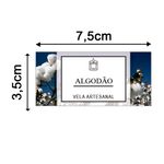 Etiqueta Adesiva Natural e Ervas 7,5x3,5cm - Pacote com 12 unidades