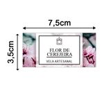 Etiqueta Adesiva Natural e Ervas 7,5x3,5cm - Pacote com 12 unidades