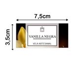 Etiqueta Adesiva Natural e Ervas 7,5x3,5cm - Pacote com 12 unidades