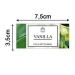 Etiqueta Adesiva Natural e Ervas 7,5x3,5cm - Pacote com 12 unidades