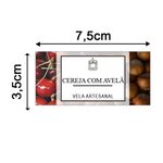 Etiqueta Adesiva Frutas 7,5x3,5cm - Pacote com 12 unidades