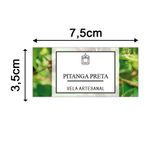 Etiqueta Adesiva Frutas 7,5x3,5cm - Pacote com 12 unidades