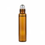 Frasco Vidro Roll-on 10ml Âmbar Sem Tampa 