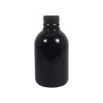 Frasco PET Âmbar Cilíndrico 100ml Rosca 24/410 Modelo 2