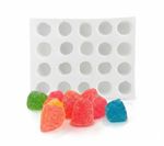 Forma de Silicone 20 Doce Jujuba Ideal para Sabonete Vela e Resina
