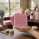 Molde de Silicone Barra Feliz Dia das Mães