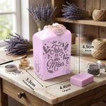 Molde de Silicone Retangular Cold Feliz dia das Mães com Rosas no Topo Branco