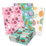 Papel Para Embalar Sabonete Offset (Sulfite) Coelho da Pascoa - 10 Unidades (14,5X20,5cm)