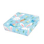 Papel Para Embalar Sabonete Offset (Sulfite) Coelho da Pascoa - 10 Unidades (14,5X20,5cm)